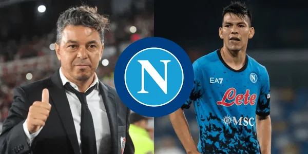 El futuro de Hirving Lozano en el Napoli si Marcelo Gallardo llega al campeón de Italia