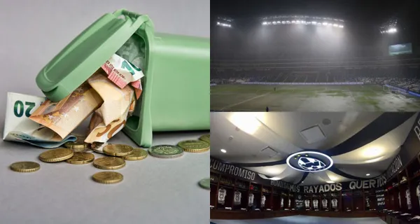 El Gigante de Acero colapsó con una fuerte lluvia.