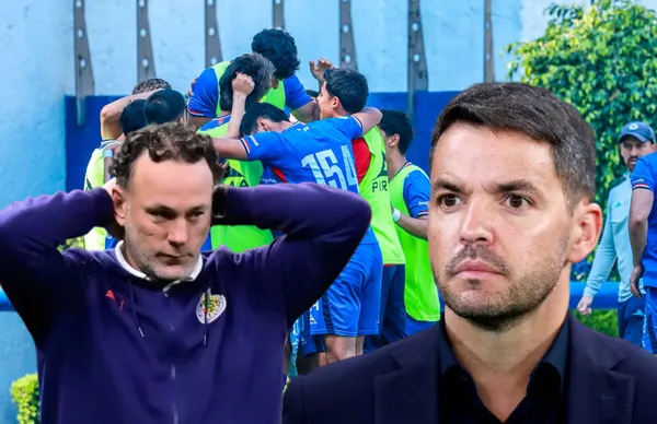 El joven futbolista ya empieza a destacar en las Fuerzas Básicas del conjunto celeste.