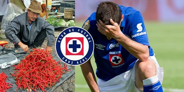 El jugador de Cruz Azul que pasó de ganar 34 millones de pesos a vender chile