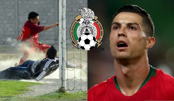 El jugador mexicano que tuvo sus inicios muy duros, pero tras ser figura enfrentó a Cristiano Ronaldo y hasta se llevó un presente del portugués.