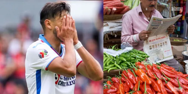 El jugador que llegó como crack a Cruz Azul y cobró 240 millones de pesos, ahora vende salsa de chile