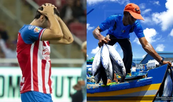 El jugador tuvo oportunidades pero no se consolidó en primera división, ahora mezcla el fútbol con su trabajo como pescador.
