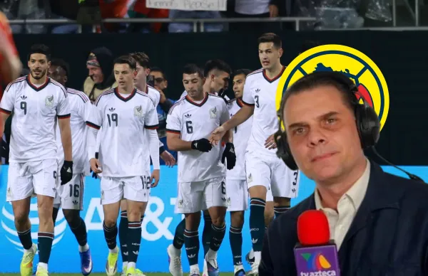 El periodista de TV Azteca volvió a engancharse con la afición del América en el duelo.