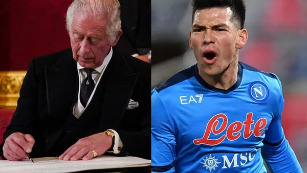 El Rey Carlos de Reino Unido fue posesionado tras la muerte de la Reina Isabel y ahora le dan la mejor noticia Hirving Lozano