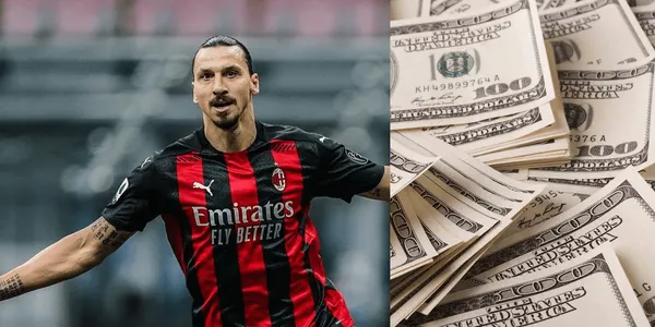 El sueco ex Barcelona tiene este dinero para vivir, mientras no tiene minutos en el AC Milan por sus lesiones.