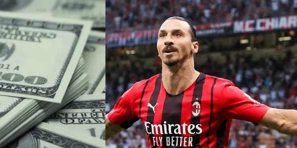 El sueco no supera al diez argentino y tampoco a Cristiano Ronaldo pero acumula un capital increíble.