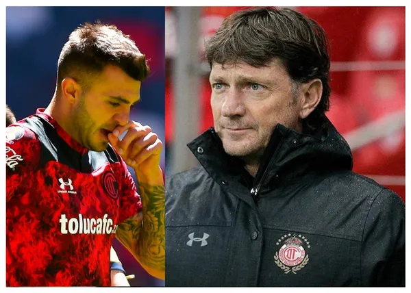 El Toluca fue eliminado esta noche en el Estadio Azteca y la afición le reclama a Enrique Triverio por su falta de gol en más de 1000 minutos