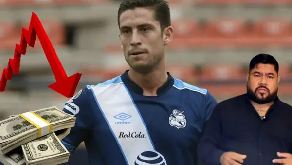 El valor de Santiago Ormeño ha caído drásticamente después de su baja de juego.