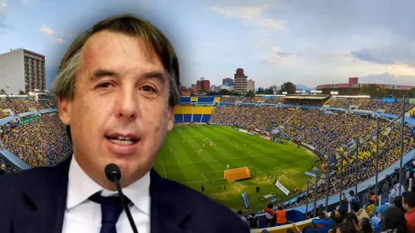Emilio Azcárraga y estadio Ciudad de los Deportes