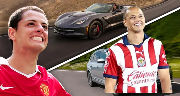 En el United tenía un Corvette, el coche que usa CH 14 ahora que está en México