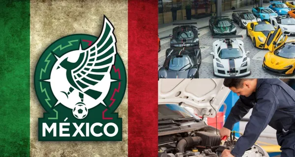 En su mejor momento estuvo en el seleccionado mexicano, vendió sus autos para financiarse, ahora se dedica a la mecánica.