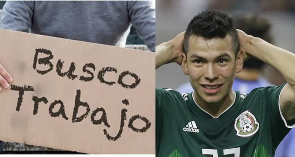 En su mejor momento tuvo a Hirving Lozano en la banca porque consideraban que era mejor que el Chucky, pero ahora no tiene trabajo.