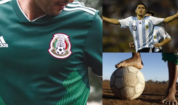 En su momento no tuvo zapatos para su estreno. Jugó sin zapatos en sus inicios, pero el seleccionado mexicano se dio el lujo de humillar a Juan Román Riquelme.