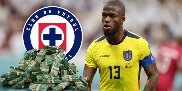 Énner Valencia y el salario que podría tener en Cruz Azul