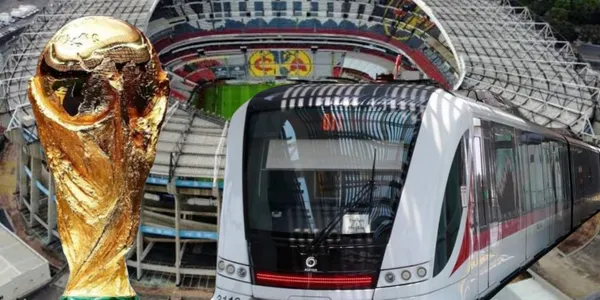 Estadio Azteca, Tren de Guadalajara y la Copa del Mundo (Foto: Especial)