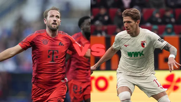 FC Bayern Múnich vs FC Augsburg | Fotos: X oficiales de @FCBayern y @FCAugsburg