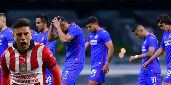 Fernando Beltrán celebrando su gol ante Necaxa