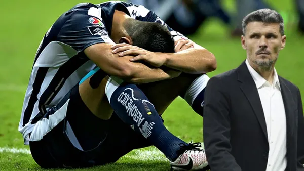 Fernando Ortiz y jugador de Rayados Foto: Mediotiempo