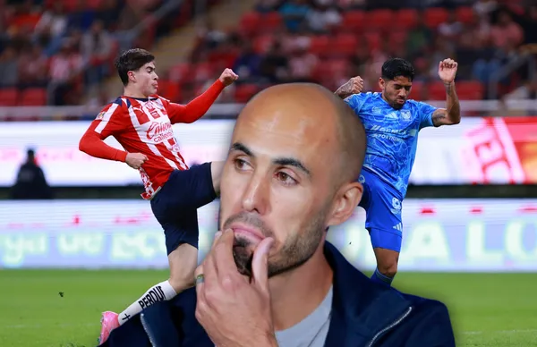 Futbolistas de Chivas y Tigres, Guido Pizarro/ Foto San Cadilla El Norte.