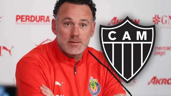 Gabriel Milito y escudo de Atlético Mineiro