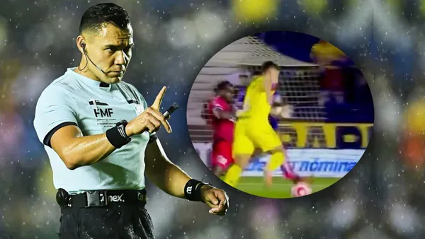 Gato Ortiz en el partido del América vs Xolos