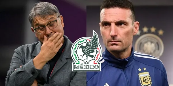 Gerardo Martino no tiene descargo y destapan lo que habló con Scaloni tras la derrota de México