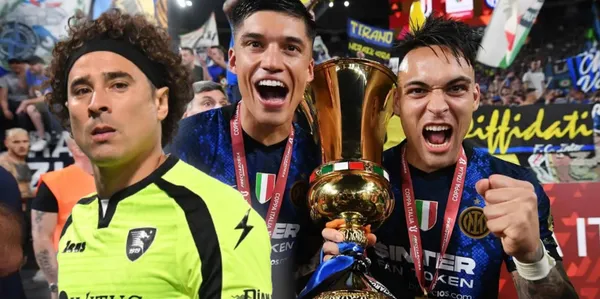 Guilermo Ochoa durante el cotejo entre Salernitana e Inter de Milan / Foto: Salernitana News