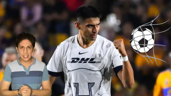 Guillermo Martínez viene de anotar un doblete contra Tigres en el 'Volcán'.