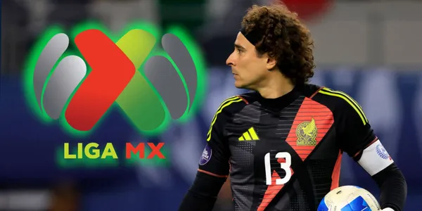 Guillermo Ochoa durante el partido de la Selección Mexicana vs Estados Unidos