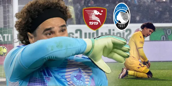 Guillermo Ochoa durante la derrota de Salernitana ante Atalanta 2022-2023 / Foto: Getty Images