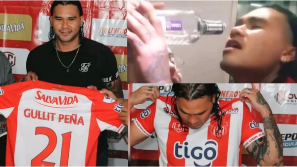 Gullit Peña sorprendió a su llegada a Honduras y ya genera controversia