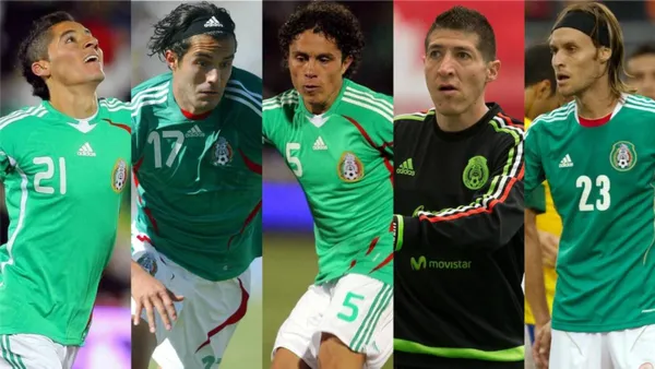 Hay varios nombres de futbolistas que fueron convocados y participaron con el Tri una sola vez | Foto: Especial