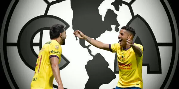 Henry Martín junto a Jonatan dos Santos / FOTO CLARO SPORTS