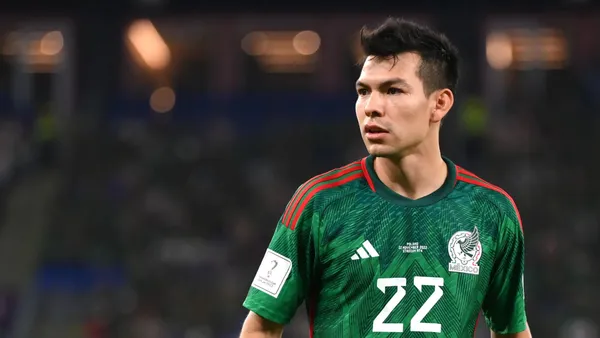 Hirving Lozano con la playera de la Selección de México (Foto: ESPN)