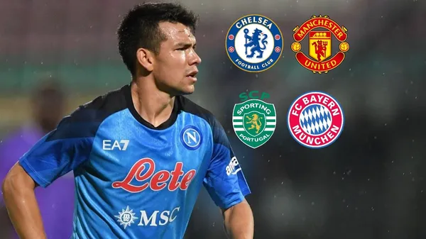 Hirving Lozano no estaría del todo contento en Napoli tras las críticas recibidas y un grande de Europa buscaría sacarlo de Italia