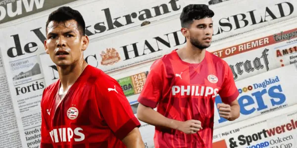 Hirving Lozano pudo debutar con gol, pero Ricardo Pepi se lo impidió al no ceder el penal en el PSV