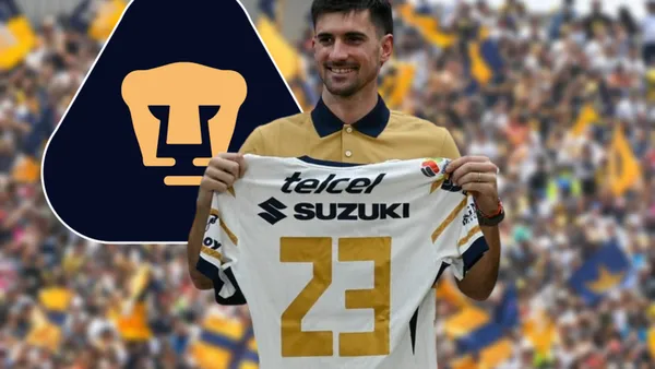 Ignacio Pussetto en su presentación con Pumas / Foto: Imago7