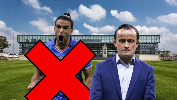 Ignacio Rivero en las instalaciones del CAR, junto a Mikel Arriola/FOTO El Futbolero