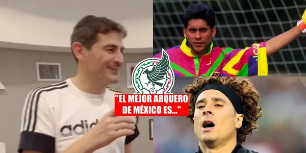 Iker Casillas concluyó quién es el mejor arquero en la historia del Tri.