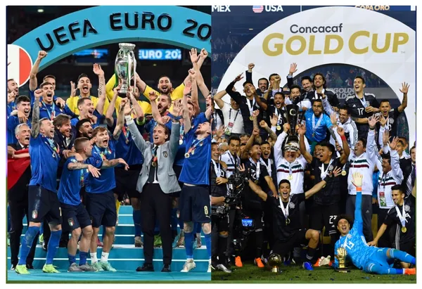 Italia es campeón de la Eurocopa 2021 y se ha lleva un jugoso pago económico en euros, pero el 1 de agosto, el campeón de Concacaf recibirá una miseria.