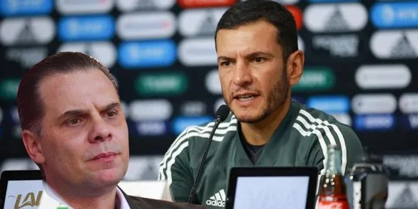 Jaime Lozano en conferencia de prensa (Fuente: TV Azteca Deportes)