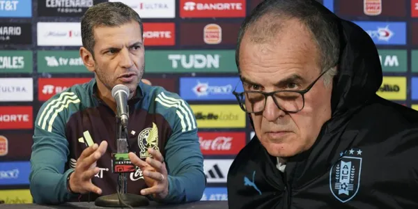 Jaime Lozano y Marcelo Bielsa en su etapa como entrenadores de selecciones
