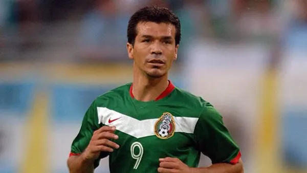 Jared Borgetti en el Tri. | Foto: X oficial de @borgetti58