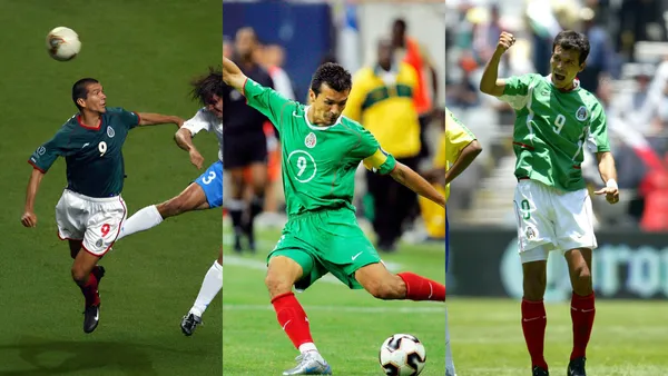 Jared Borgetti en la Selección Mexicana. | Fotos: X oficial de Jared Borgetti