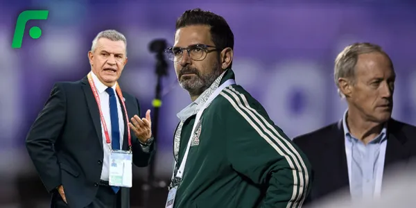 Javier Aguirre y Duilio Davino (Fuente: MEXSPORT)