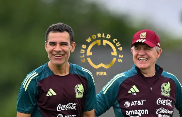 Javier Aguirre y Rafael Márquez/Foto Imago 7.