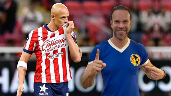 Javier Hernández y Luis Zague