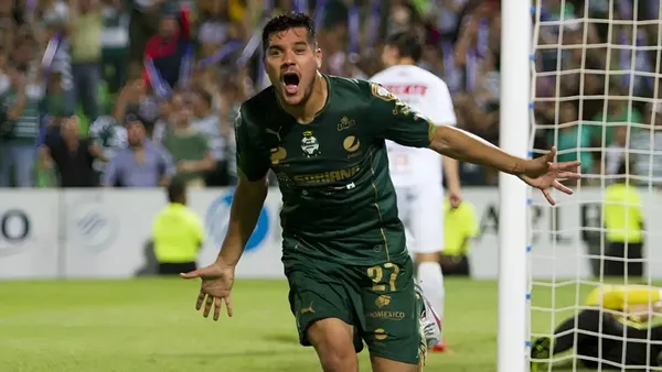 Javier Orozco festeja el gol (Foto: Cero Cero)