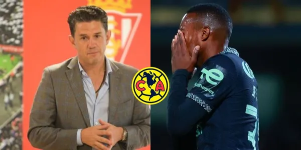 Juan Otero a una firma de salir del América.